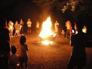 キャンプフィヤーってほんと小学生以来だよ